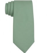 This smooth silk tie from Tommy Hilfiger is a smart addition to any guy's Monday through Friday rotation.