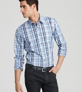 HUGO Elisha Plaid Sport Shirt - Slim Fit