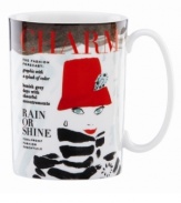 Full of fabulous advice, the Make Headlines Rain or Shine mug reads witty and chic with a colorful illustration and cover lines that echo your favorite fashion mags. A great gift from kate spade new york.