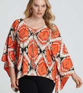 VINCE CAMUTO Plus Size Safari Caftan