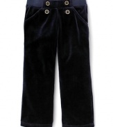 Juicy Couture Girls' Sailor Detailed Original Leg Pants - Sizes 2-5