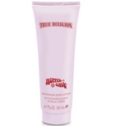 Hippie Chic by True Religion is just that, playful and sexiness intertwined with chic style and confidence. Intoxicating and addictive, notes include bright fruits, airy florals and sheer musks for a trail of sensuality. Experience Hippie Chic with this 6.7 oz Shimmering Body Lotion.