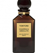 This Floral Oriental composition is Tom Ford's homage to the eternal, seductive power of Champaca. The multi-layered fragrance starts with opening notes of Tokajii Wine and Cognac to reveal the sensuous heart of Champaca Absolute and the final warm notes of Vanilla Bean, Amber and Sandalwood. A sensory showstopper, it could only have come from Tom Ford. 