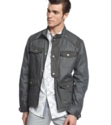 Raise your casual style with this on-trend jacket from INC International Concepts.