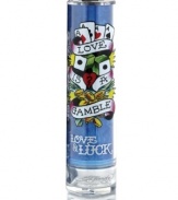 Ed Hardy Love & Luck for men is described as a bright, eclectic mix of fruits and fresh scents. The scent was developed by perfumer Olivier Gillotin (who also developed the original Ed Hardy for men); the notes include bergamot, orange, mandarin, cardamom. It has a heart of absinthe, sage, cypress and violet and a drydown of musk, cedarwood, dark vetiver and agarwood.