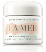 The new Moisturizing Soft Cream delivers miraculous benefits. Its luxurious formula penetrates deeply to replenish moisture and strengthen skin. Renewed and energized, skin looks youthfully radiant. 