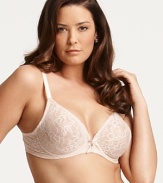 A sexy all-over lace underwire bra with superior fit and comfort. Style #855136