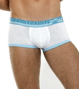 Lean, sexy trunks with a soft logo elastic waistband, contrast trim and a supportive pouch for all-day comfort.