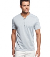 This henley shirt from INC International Concepts will get you from the beach to the boardwalk and back in style.