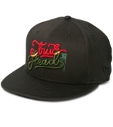 Your true head needs to have this sweet hat, with an LRG embroidered logo and a classic flat visor design.