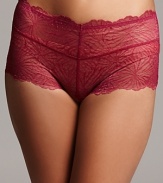 Alluring, feminine lace hipster from Donna Karan.