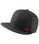 Top-notch player. This Lebron hat from Nike is designed to get you noticed on and off the courts.