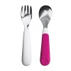 With easy-grip, no-slip handles that won't slide around, your toddler will learn her table manners early, and the overall design of these cute little utensils are completely safe, from the tines down to the BPA- and PVC-free handles.