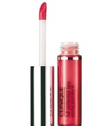 Triple-action plumping gloss instantly and gently creates a fuller, lusher look. The plush effect lingers up to 6 hours. With continued use, peptides prompt skin's natural collagen production to foster a smoother, more defined look. Builds moisture cushion, too. With all the comforts of Clinique.