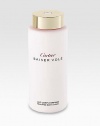 True to the scent of Baiser Volé Eau de Parfum, the Body Milk is full of fresh, floral and powdery notes, leaving the skin delicately fragrance and moisturized. 6.7 oz. 