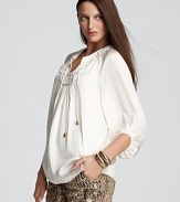 VINCE CAMUTO Peasant Blouse