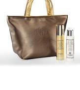 A set containing full-size Supremya and All Day All Year in a chic beauty tote. 