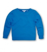 A little everyday luxury from Burberry, this handsome cashmere sweater makes comfort a style of its own.