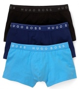 BOSS Black lends its modern minimalist look to this comfy cotton brief.