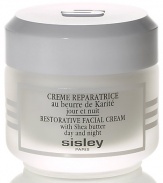 For everyone in the family, all year long. Botanical extracts of shea butter and carrot, along with natural vitamins, oligo elements and minerals, help soften and soothe facial skin, making it ideal for use after exposure to sun, wind or other weather extremes. Silky, emollient formula is quickly absorbed to help fight dehydration, comforting and moisturizing skin, improving its tone and resiliency. For all skin types. 1.6 oz. Imported from France. 