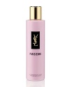 A fresh, hydrating lotion that wraps the body in infinite softness. It moisturizes the skin and leaves it feeling supple, satiny smooth and deliciously scented with PARISIENNE Yves Saint Laurent.