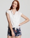 Ella Moss Top - Day Dreamer Tie Hem