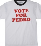 Pedro offers you his protection. Wear it proudly with this graphic tee from Hybrid.