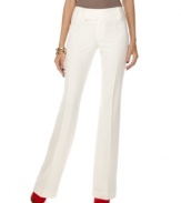 Tab-front pants add an elegant, streamlined look to any outfit. Pair INC's with your favorite tops, twinsets and blouses!