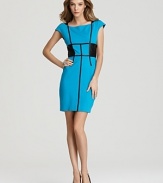 Cynthia Steffe Dress - Taylor Color Block Sheath