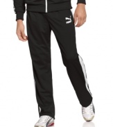 Step up your style whether you're hitting the gym or the couch with these sleek and comfortable track pants from Puma.