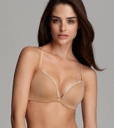 This contour bra style from Calvin Klein gives great shape with soft, wirefree comfort.