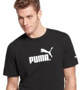 The original. With its classic logo front and center, this T shirt from Puma will never let you down.