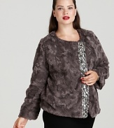 Opt for old Hollywood glamour in this opulent Prairie New York jacket.