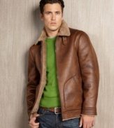 Introduce retro to your cool-weather wear for unforgettable style in this jacket from Buffalo David Bitton.