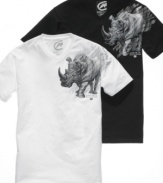 On this cool tee, Ecko Unltd shows off a lifelike logo for sweet graphic appeal.