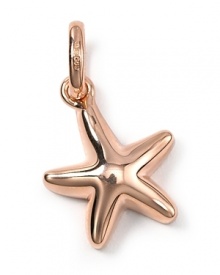 Add a touch of seaside style to your charm bracelet with this 18 karat rose gold plated starfish from Links of London.