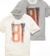 Set your sights on easy-to-wear casual cool with one of these graphic t-shirts from Guess.