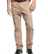 Rough up your look this summer with these ruggedly cool cargo pants from Armani Jeans.