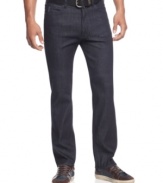 Set the record straight on jean style with this pair of denim from Armani Jeans.