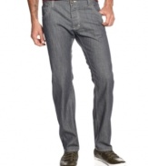 These slim-fit jeans from Armani Jeans add some swagger to your denim style.