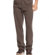 Stay on track with high-end sporty style wearing these fleece pants from Armani Jeans.