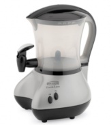 Whip up your favorite cocoas, cappuccinos and lattes into fantastic frothy beverages with the Back to Basics hot drink maker. Faster than any microwave, this maker instantly creates your favorite drinks for you to enjoy. Model #CM300BR