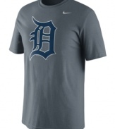 Start the wave of appreciation and support for your beloved Detroit Tigers baseball team with this graphic Nike t-shirt.