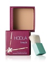 This soft bronze matte powder gives your complexion a healthy, natural looking tan. Dust it lightly across cheeks, chin and forehead to bring the warm tan of the island to your skin and spirits. Use Hoola for a year round healthy tan.