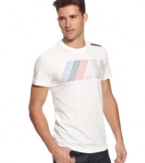 Speed up your casual style with this graphic t-shirt from Puma.