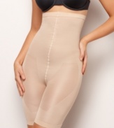 Take your hourglass figure to the next level with the smoothing and calorie-burning technology of this expertly designed high-waist shaper by ShaToBu. Style #12706A