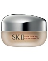 NEW SK-II Facial Treatment Cream Foundation brings you beautiful skin through the effects of Pitera, providing even coverage and a radiant finish in a cream foundation. A single application of this new foundation in the morning creates a radiant, translucent look which lasts through the day's activities, and helps skin stay moisturized and supple avoiding the heavy look of some foundations. 0.7 fl.oz. 