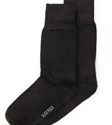 Solid sueded trouser socks with Lauren by Ralph Lauren printed on sole.