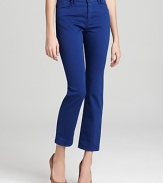 Add a pop of color to the everyday with these Gerard Darel chinos that come cropped and covered in cobalt. Pair with a nude heel for an elongated silhouette.