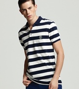 MARC BY MARC JACOBS Stripe Logo Polo